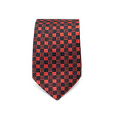 MIDNIGHT SQUARES TIE AND POCKET SQUARE SET